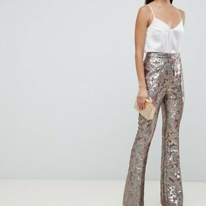 Asos Jacquard Suit Pants
